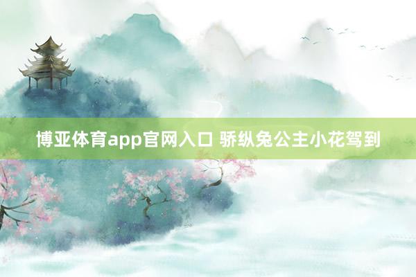 博亚体育app官网入口 骄纵兔公主小花驾到